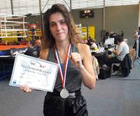 Kick boxing : Marie Roche de Blavozy vice-championne de France