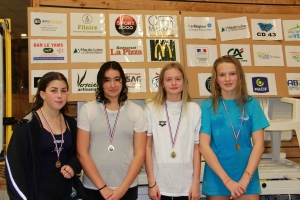 Natation : les podiums trustés par les nageurs de Marches du Velay