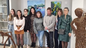 Blavozy : quatre artistes et artisans en exposition à la médiathèque