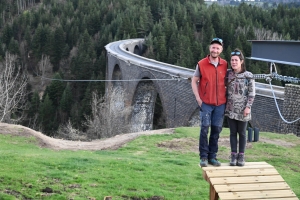 Un parcours de tyroliennes va ouvrir en juin au viaduc de la Recoumène