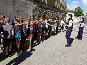 Saint-Maurice-de-Lignon : les enfants de l&#039;école publique passent le permis piéton