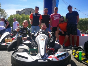 Dunières-Riotord : sept copains engagés sur les 24 heures de karting