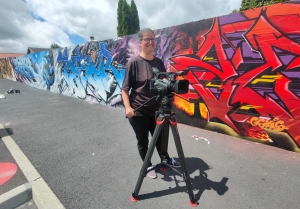 Monistrol-sur-Loire : pendant un an, Carine Loubeau a suivi des graffeurs et sort un documentaire