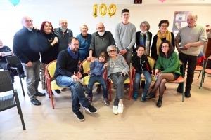 Yssingeaux : le cap des 100 ans atteint pour Marie-Rose Bariol