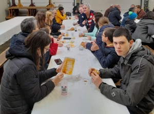 Fay-sur-Lignon : le repas des pompiers permet de récolter 2500 € pour les familles ukrainiennes