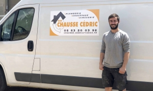 Dunières : Cédric Chausse s'installe à son compte comme plombier chauffagiste