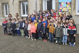 Saint-Ferréol-d'Auroure : 783.50 kg de piles collectés par les 114 élèves de l'école Saint-Joseph