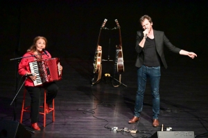 Michèle Bernard et Frédéric Bobin