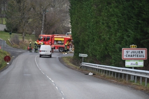 Fuite de gaz à Saint-Julien-Chapteuil : la route fermée, 14 personnes évacuées