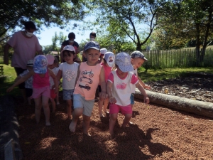 Retournac : les maternelles de Charrées au jardin Mirandou