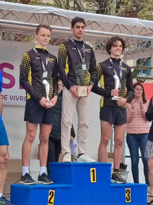 Cinq podiums pour Monistrol sur les 15 km du Puy-en-Velay