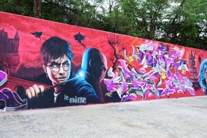 Retournac : Harry Potter à jamais graffé sur les murs de la Filature (vidéo)