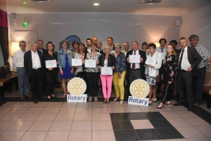 Yssingeaux : près de 14 000 euros distribués par le Rotary Club à 11 actions