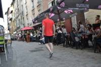 Le Puy-en-Velay : Catwalk sur la rue Vibert pour le défilé de Luni