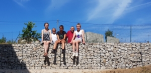 Grazac : dix jeunes ont participé à un chantier près du gymnase