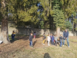 Saint-Maurice-de-Lignon : le parc Maubourg comme salle de classe