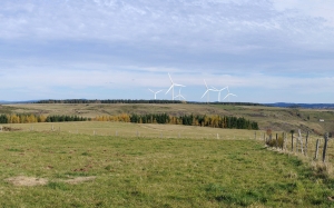 Photo simulation des éoliennes