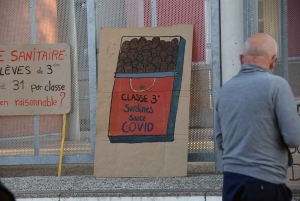 Fermeture de classe au collège de Retournac : les parents d&#039;abord, les profs en grève jeudi