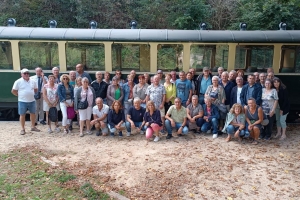 Monistrol-sur-Loire : les classes 80 et 81 en balade en Ardèche