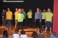 Le Chambon-sur-Lignon : un spectacle des écoliers pour le dernier jour