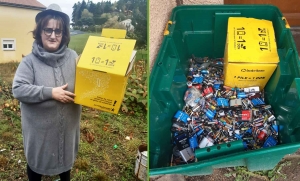 Montfaucon-en-Velay : sa collecte de piles va revenir au Téléthon
