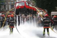 Le 100e congrès des pompiers a lieu au Puy-en-Velay avec des animations grand public et familiales samedi et dimanche.