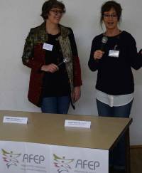 Sophie Chantemesse et Nathalie Bellon, responsables de l&#039;antenne AFEP Haute-Loire