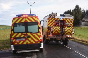 Saint-Pal-de-Mons : perte de contrôle sur la Départementale 500
