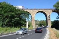 L&#039;accident s&#039;est produit sur le viaduc à l&#039;entrée du Puy-en-Velay.