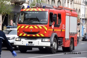 Le Puy-en-Velay : trois personnes incommodées dans un feu d'appartement
