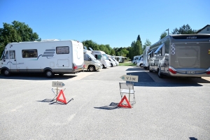 Montfaucon-en-Velay : 18 camping-cars en tournée en Haute-Loire