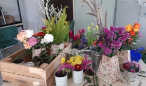 Tence : un atelier d&#039;art floral qui annonce le printemps