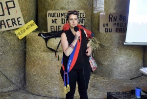Myriam Laïdouni-Denis, conseillère régionale Europe Ecologie-Les Verts en Isère, dont le berceau familial est à Queyrières, a apporté son soutien