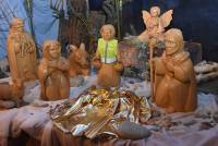 Monistrol-sur-Loire : un Gilet jaune s&#039;invite dans la crèche de Noël à l&#039;église