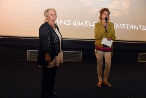 Agnès Picq et Elisabeth Cuffel de Ciné-Tence.