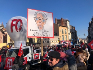 Une troisième manifestation au Puy-en-Velay contre la réforme des retraites ce mardi matin