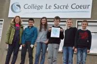 Dunières : les collégiens du Sacré-Cœur lauréats du concours Wapiti