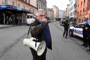 Puy-en-Velay : 200 manifestants pour s&#039;opposer au confinement