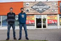 Monistrol-sur-Loire : les deux associés d&#039;Alternatif Shop prêts pour un nouveau départ