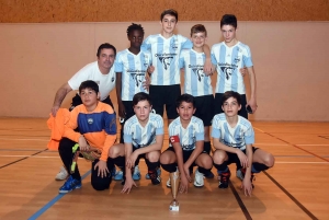 Les U13 du Puy Foot vainqueurs de la Coupe de la Haute-Loire futsal