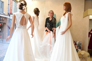 Ginette Mariages réalise une liquidation totale de ses robes de mariée au Puy-en-Velay