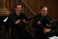 Chambon-sur-Lignon : quand deux choeurs d&#039;hommes chantent ensemble