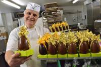 Philippe Chambouvet a réalisé 2000 pièces en chocolats cette année.