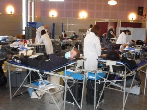 Saint-Just-Malmont : huit premiers dons à la collecte de sang