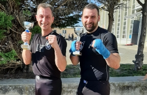 Boxe française : deux champions régionaux à Blavozy
