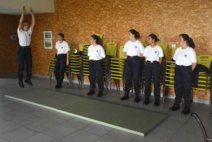 La première promotion des Cadets de la gendarmerie de Haute-Loire est constituée