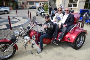 Retournac : Muriel et André, des mariés passionnés de moto