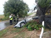 Monistrol-sur-Loire : il perd le contrôle d&#039;une Porsche, la voiture prend feu