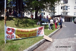 Saint-Agrève : un appel à manifester de l&#039;hôpital à la mairie