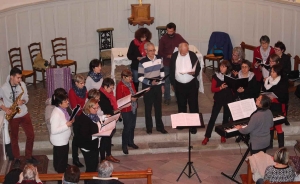 Le Pertuis : la chorale accueille Retournac pour un concert de Noël à l&#039;église